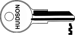 Hudson Key Blanks 5 Disc O1122AR