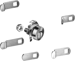 Mail Box Lock 5 Cams Dust Cover