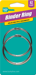 2in Metal Binder Rings, Silver 2/Card