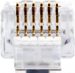 EZ-RJ12/11 Connector 50 Piece Clamshell
