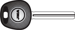 TOY40BT4 Toyota Chipless Shell