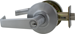 Grade 2 Storeroom Regular Lever, Schlage C Keyway, Keyed Different, ANSI Strike (4-7/8in x 1-1/4in), 2-3/4in Backset, 626/US26D Satin Chrome