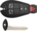 Chrysler 5 Button FOBIK L,U,P,SD,SD