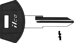 GM Key Cavalier P1099-P