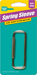 Spring Sleeve Key Ring, Silver 1/Card