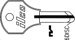 CCL Key Blank 8658-JVL