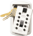 White Slimline Push Button - S6P