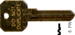 Corbin Key Do not Duplicate A1001EH-HNBL