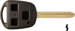 Toyota 3 Button Shell Key Blank