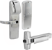 KIT - Magnetic Stripe (Swipe Card) Network Hardwired Classroom/Storeroom, Exit Trim for RIM or CVR (Concealed Vertical Rod/Cable) Exit Devices, Sparta Lever, Key-in-Lever, Less Cylinder, UL, Field Reversible Handing, Grade 1, 626/US26D Satin Chrome