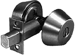 Double Cylinder Deadbolt , LA Keyway, Keyed Different, 2-3/4in Backset, Grade 1, 626/US26D Satin Chrome
