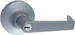 Exit Trim - Key-in-Lever Nightlatch Lever x Rose, Schlage C Keyway, Keyed Different, 689/SP28 Powder Coated Aluminum