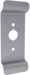 Raised Lip Pull Plate Night Latch Trim, 628/SP28 Powder Aluminum