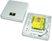 Net2 Plus, I/O Board with ABS Plastic Housing, Wall Mount, 4 Inputs, 4 Mains Rated Relay Outputs, TCP/IP, DHCP, 10-14VDC, FCC, White