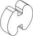 Spacer, 6-Pin SFIC - Core Tailpiece 175/195 Series