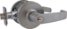7-Line Storeroom L L Lever, Grade 2, LA Keyway, 1-Bitted, 808 ANSI Strike, 2-3/4in Backset, 626/US26D Satin Chrome