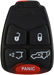 Chrysler 5 Button RHK Pad L, U, P, T, Gl