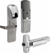 KIT - Magnetic Stripe (Insert Card) Networked Wireless Classroom/Storeroom, Exit Trim for RIM or CVR (Concealed Vertical Rod/Cable) Exit Devices, Rhodes Lever, Key-in-Lever, Less Cylinder, UL, Field Reversible Handing, Grade 1, 626/US26D Satin Chrome
