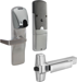 KIT - Magnetic Stripe (Insert Card) Networked Wireless Classroom/Storeroom, Exit Trim for RIM or CVR (Concealed Vertical Rod/Cable) Exit Devices, Rhodes Lever, Key-in-Lever, 6-Pin C Keyway (0-Bitted Brushed Chrome Cylinder 626), UL, Field Reversible Handing, Grade 1, 626/US26D Satin Chrome
