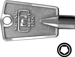 National Original Key Blanks 5 Side