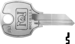 National Original Key Blanks S1069H