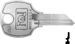 National Original Key Blanks N1069H