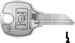 National Original Key Blanks S1069T