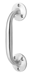 Surface Mount 131 Pull Modified to Drawing# RS-2-781, Oval Head Sheet Metal Screws, 7-1/2in L Overall, 626/US26D Satin Chrome