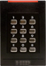 Single Gang, iClass SE Keypad Reader, 13.56 MHz, High Security, OSDP, Pigtail, Revision E, 5-16VDC, IP55, UL, FCC, Black Body