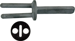 Use Hot# 179819 - SCE47258187 KIT - SFIC (Small Format Removable Core) Universal Driver (Tailpiece) for BD/BDC in AD Cylindrical Locks