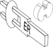 IQ Tailpiece and Spacer for 6 & 7-Pin SFIC - Cores and Sargent LFIC Cores