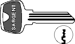 Sargent Original 6-Pin Key Blanks, Nickel Silver
