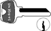 7-Pin Sargent Original Key Blanks