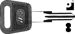 Porsche Key HU42P