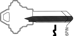 Schlage Key Blank Plain, C Keyway, 6-Pin