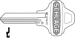 Schlage Everest Key Blank C123