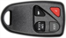 Mazda Remote Shell 4 Button U,L,P,T