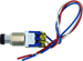 Momentary Switch Only, for Mortise Key Switch, 12/24VDC, SPDT, Bi-Color LED, 626/US26D Satin Chrome
