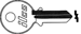 Mack, Citroen, Renault Key Blank R62UC
