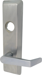 Exit Trim - 7100 Series Classroom/Storeroom Lever x Escutcheon, Augusta Lever, Less Cylinder, Free-Wheeling, Right Hand Reverse, Grade 1, 626/US26D Satin Chrome