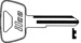 +Honda Motorcycle Key Blanks