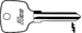 Mercedes Benz Key Blank M79S