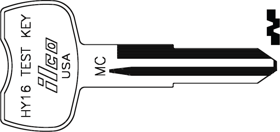 ILCHY16 TEST KEY