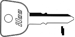 Honda Key Blank HD81