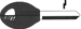 Nissan Key X227P