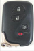 Lexus 4 Button Prox Fob