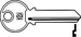 Tri Circle Key Blank