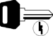 +Ilco Key Blank
