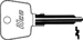 Porsche Key A81L HF34