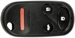 Honda Remote Shell 4 Button U,L,P,T